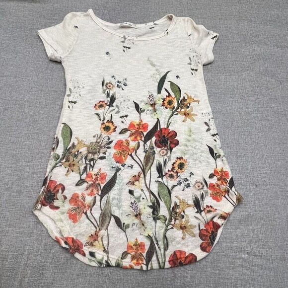 Gaze USA Knit Top Women Small‎ Floral Lightweight Knit Boho Art Teacher - Picture 3 of 5
